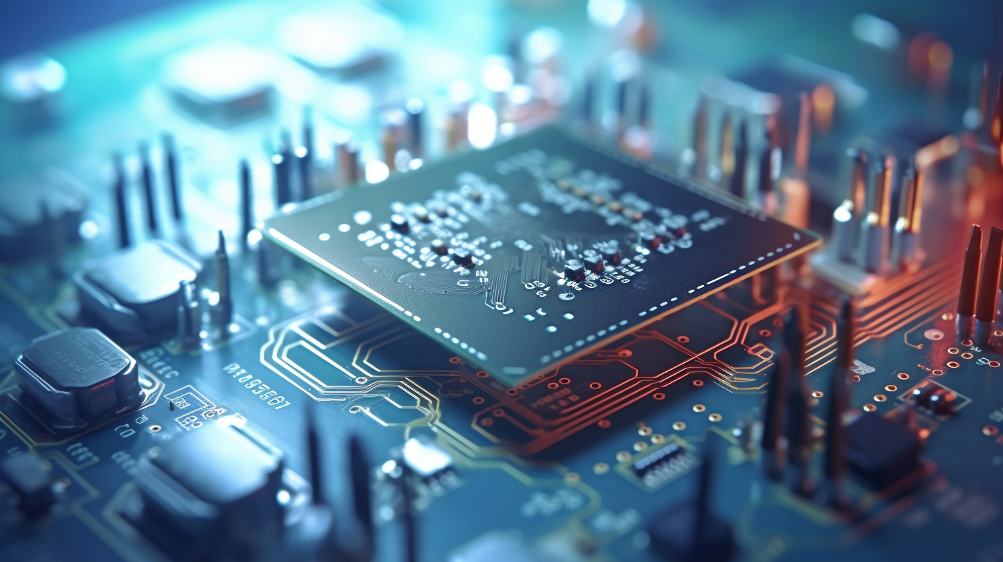 千庫(kù)網(wǎng)_實(shí)驗(yàn)室高科技工廠PCB上電子元器件的質(zhì)量控制_攝影圖編號(hào)4013493